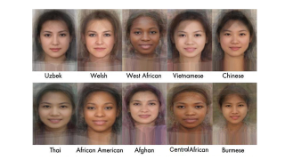 Illustration for article titled See The Average Face Of Women From 40 Different Countries